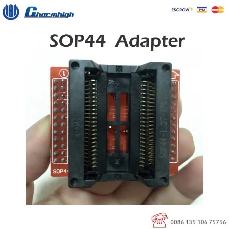 

Free Shipping, SOP44 adapter for TL886CS TL886A Programmer IC adapter