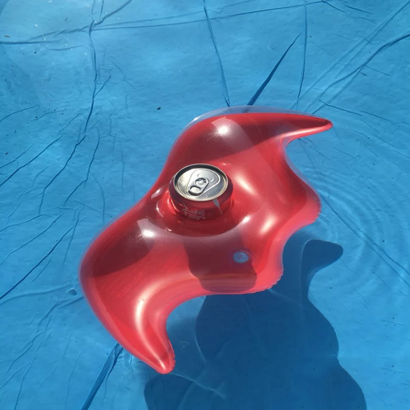 Борода надувной держатель для напитков водные вечерние игрушки надувная кружка в форме кактуса сиденье плавающий держатель чашки для напитков надувные подстаканники ПВХ
