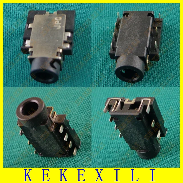 5pcs/lot Audio COMBO Jack Connector for Ausu Dell HP Lenovo Laptop etc Headphone MIC Jack , PCB