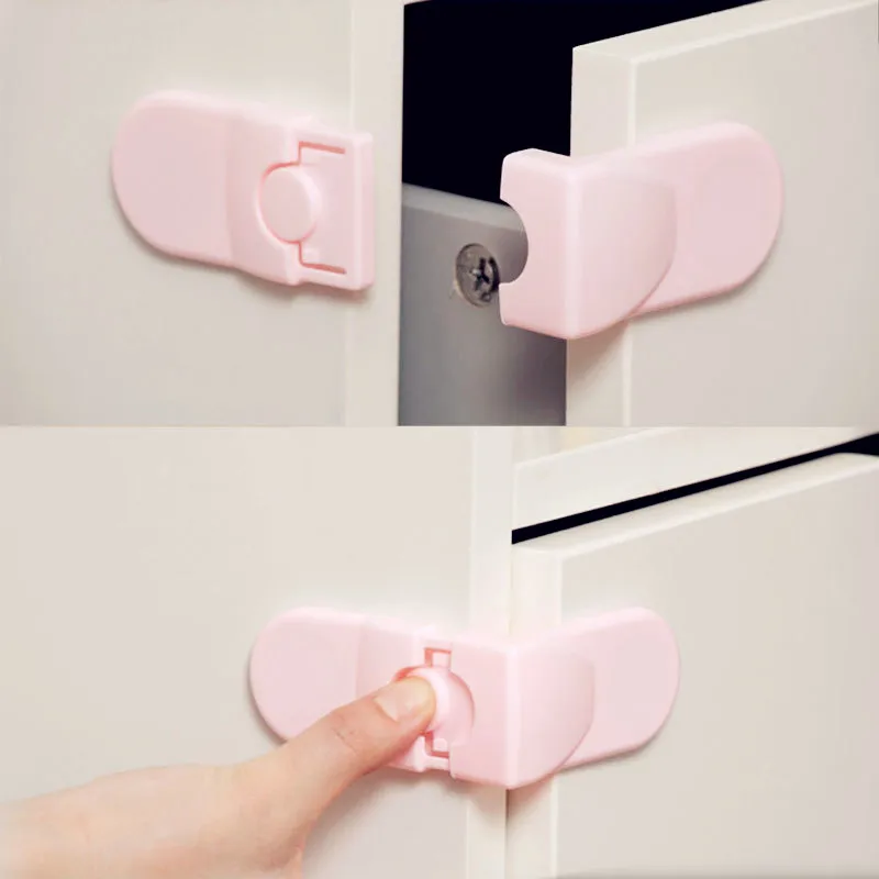 

1Pcs Child Lock Protection Of Children Locking Doors For Children's Safety Kids Safety Plastic Lock For Child Infant Baby Locks