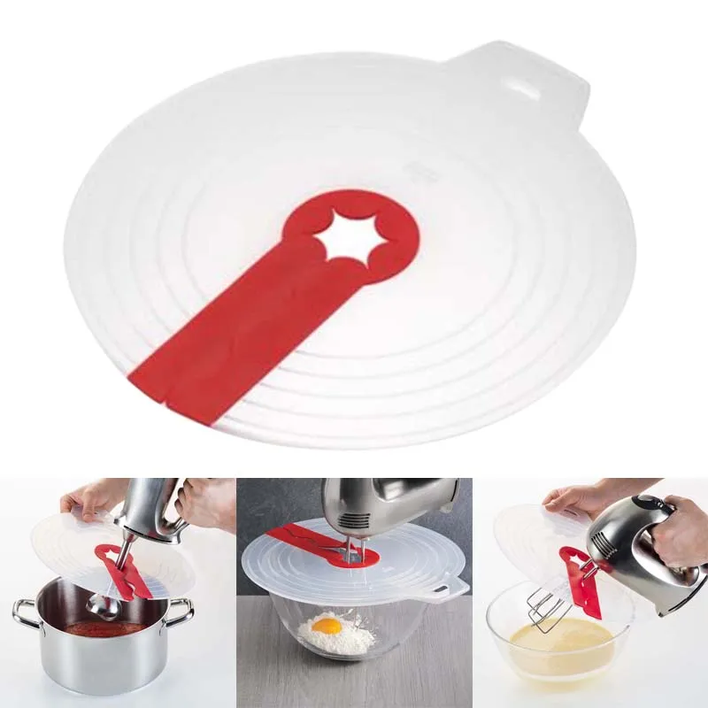 Anti Splash Cover for Egg Mixer Basin Egg Splash Guard Baking Tool Eggs Bowl Whisks Lids LAD-sale