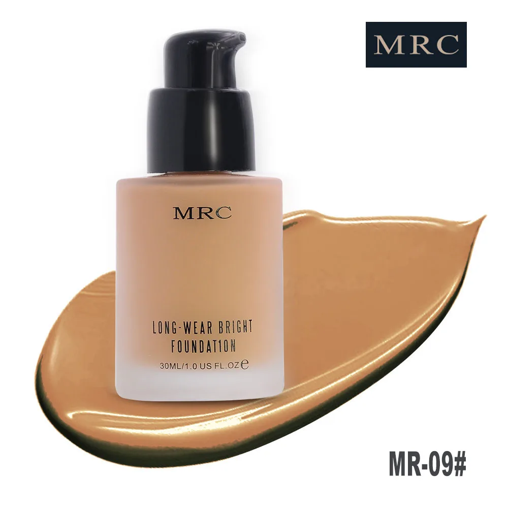 MRC база для макияжа лица длительное управление маслом Жидкая Основа с отбеливающий консилер увлажняющий водонепроницаемый функции - Цвет: MR-09 Foundation