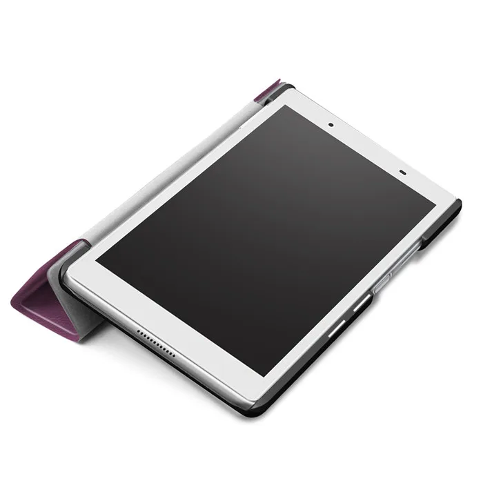 PU Чехол-подставка для lenovo Tab 4 8 TB-8504 TB-8504F TB-8504N(TAB 4 8) планшет+ 2 шт протектор экрана