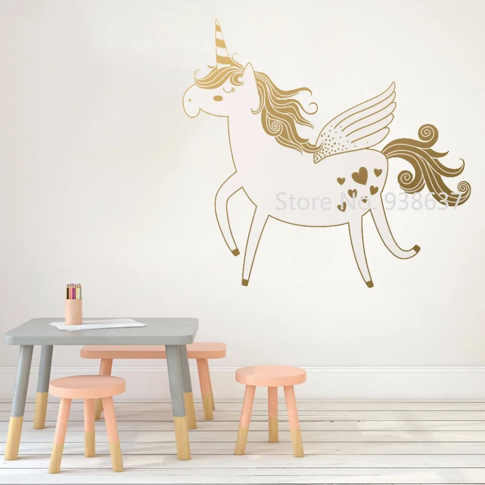 Unicorn Wall Stickers Bedroom Removable Nursery Wall Decals Living Room Home Decor Monochrome Vinyl Art Sticker Wallpaper Jw In Wall Stickers From Home Unicorn Wall Stickers Bedroom Removable Nursery Wall Decals Living Room Home Decor Monochrome Vinyl Art Sticker Wallpaper Jw In Wall Stickers From Home