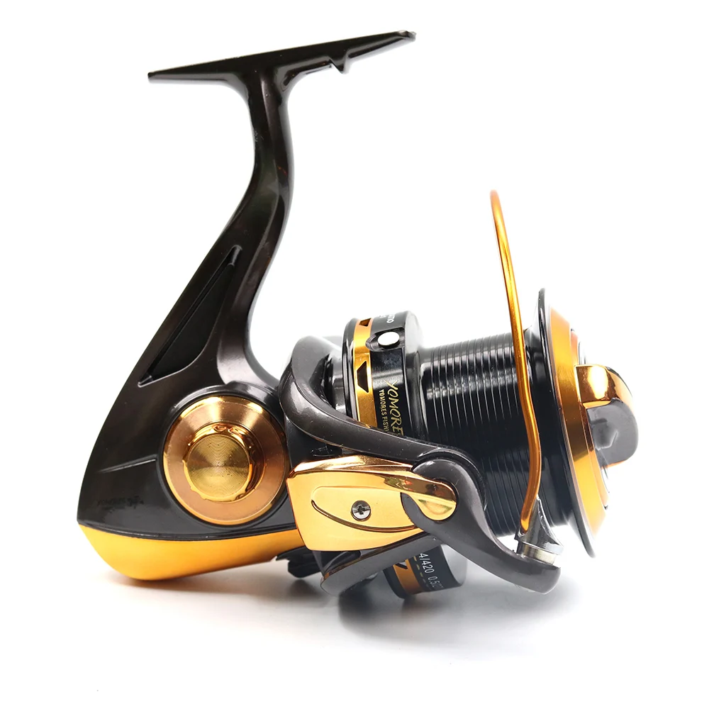 

New Long Shot Large Gapless fishing reels Distant wheels fishing reel casting reel CNC rocker series Spinning wheel Yumoshi