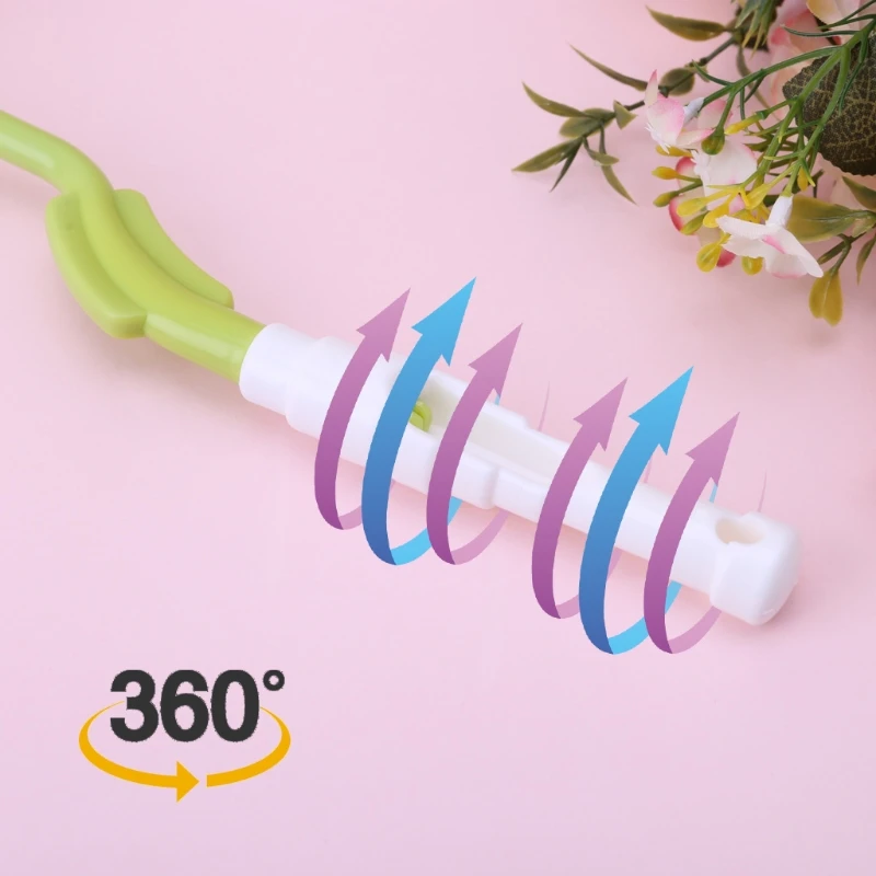 Радужная 360 Вращение силиконовая детская молочная щетка для бутылочки для кормления инструмент для чистки сосков