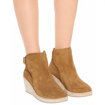 Fashion Wedges boots Fashion Shoes Women New Buckle Strap Shoes luxury shoes women designers zapatos de mujer NA238