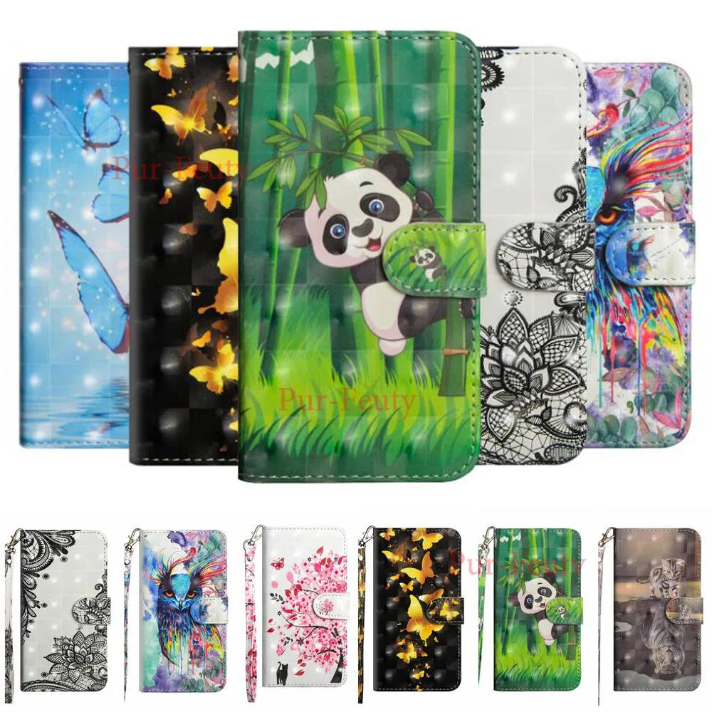 

Flip Case for Xiaomi Redmi 6A A6 Redmi6A M1804C3CH Luxury 3D Painted Phone Leather Cover For Xiaomi Redmi 6 6A 6Pro Phone Bags
