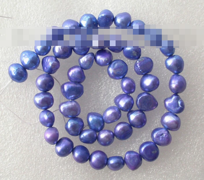 

06339 wholesale 5pcs baroque freshwater cultured pearl necklace loose beads