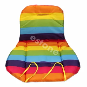 

2018 Baby Stroller Waterproof Cushion Pad Pram Padding Liner/Car Seat Pad Rainbow Baby Kids Child Care Gifts