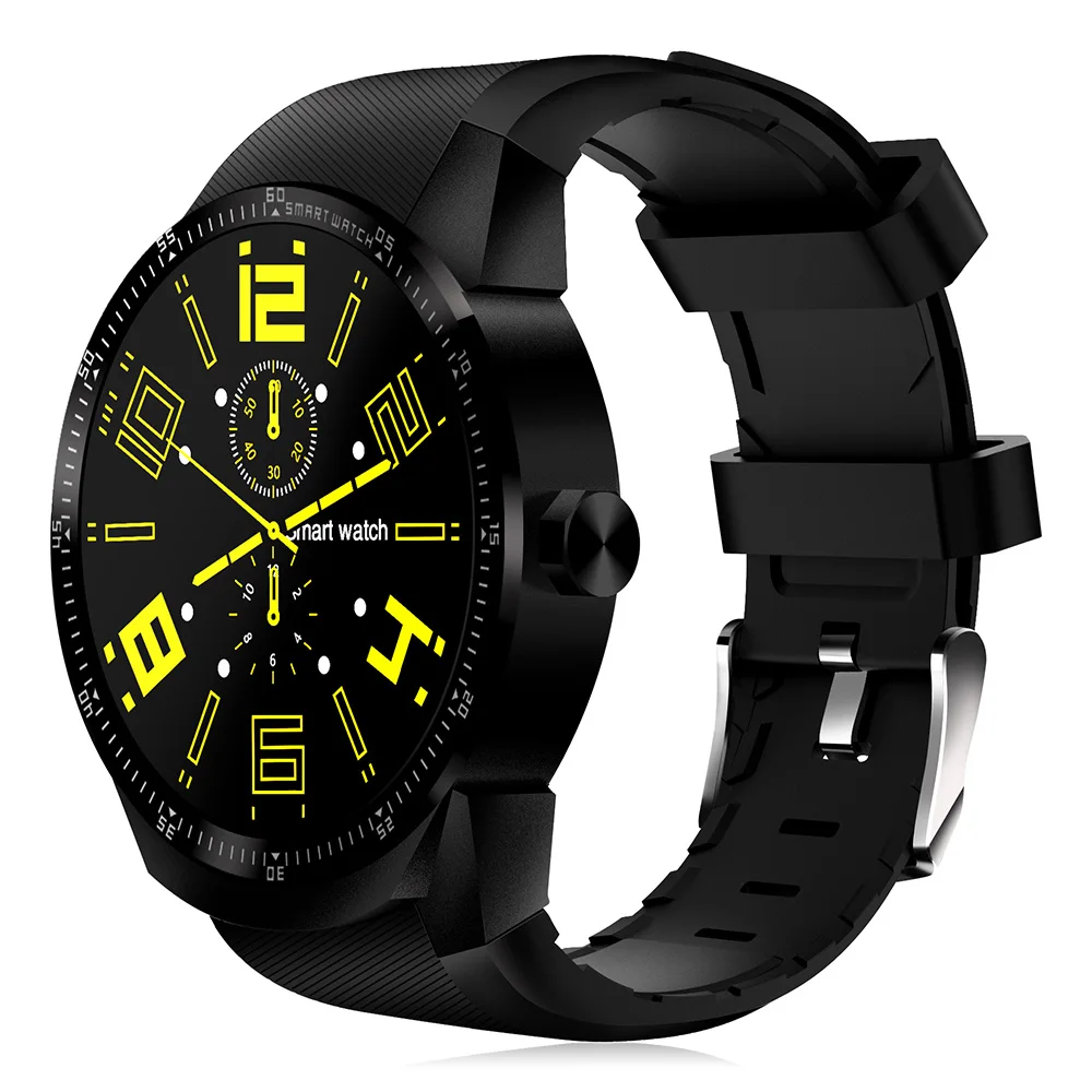 

CACGO K98H Android Smart Watch Phone 1.3 inch MTK6572A GPS Smart Watch Men Heart Rate Monitor Bluetooth Smartwatch Waterproof
