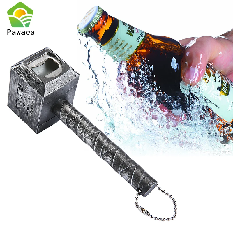 

Beer Bottle Openers Hammer Of Thor Shaped Bottle Opener Gift Wine Corkscrew Beverage Jar Openers For Dinner Party Bar Tools