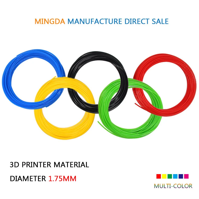 

Eco-Friendly Pcl Filaments For 3D Printer Pen Accessories 20 Color 10 Meter Pcl Filaments 3D Printer Materials Pcl-2