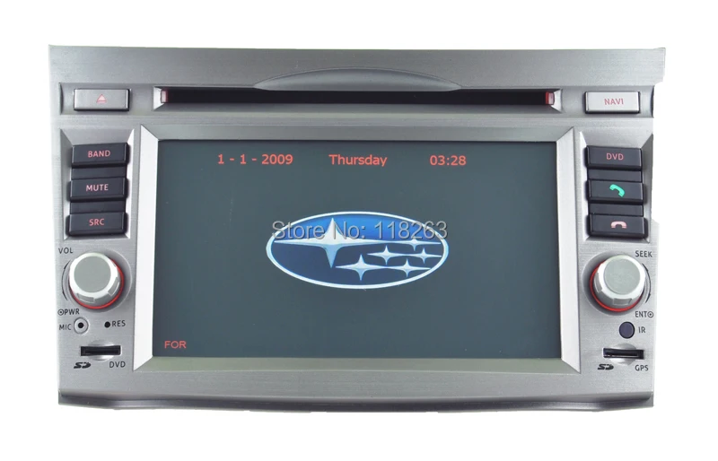 7 inch Car head unit for Subaru Outback/ Legacy car dvd player support