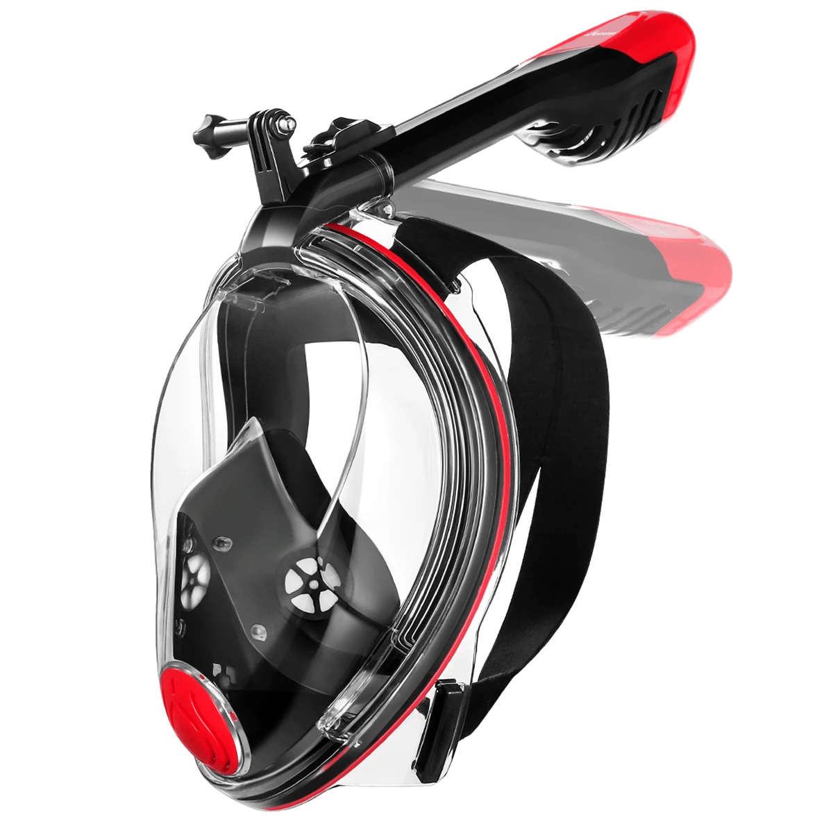 

MOVTOTOP 1PC Full Face Snorkel Mask Foldable Snorkeling Mask For Adults With Detachable Camera Mount