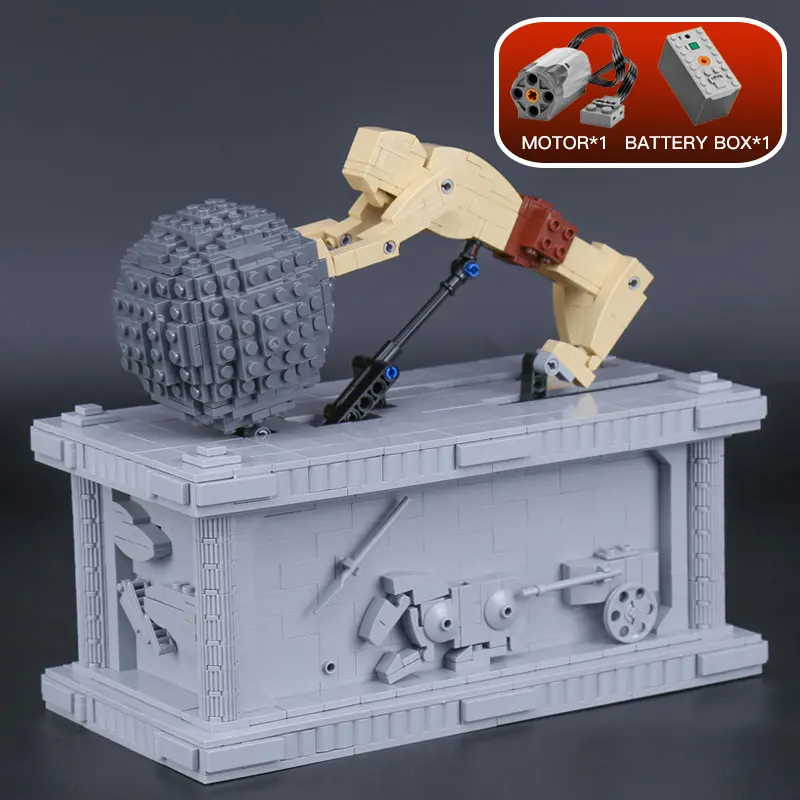 

Lepin 23017 1462Pcs Genuine Technic Series The MOC Sisyphus Moving Set 1518 Educational Building Blocks Bricks Toys For Children
