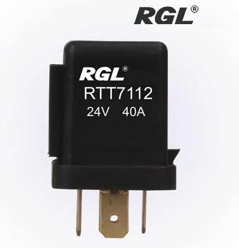 12v-24v 40A RTT7112 JD133C / 233C Waterproof Mini Universal electromagnetic relays/air conditioning electrical fittings 5 feet |