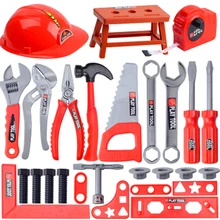 NFSTRIKE 31 шт. инструмент для обслуживания детей Обучающие Инструменты для ремонта игровой Набор Обучающие инструменты игрушки-тип цвет случайный