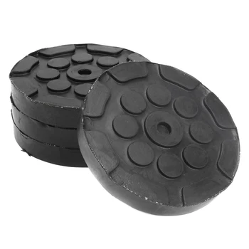 

4Pcs/Set Round Soft Rubber Arm Pads for Car Auto Lift Truck Hoist MSD-ING