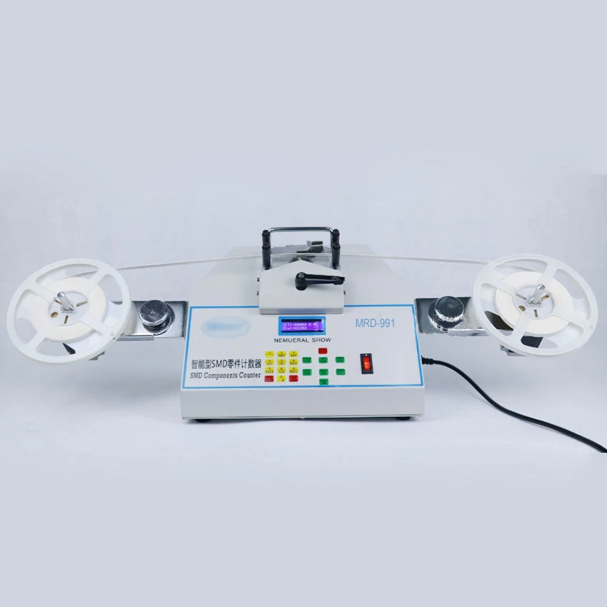 

MRD-991 30W LEDdisplay 5-Digit Counters Automatic SMT/SMD Chip Parts Counter Resistor Diode Triode IC Components Counting Machie