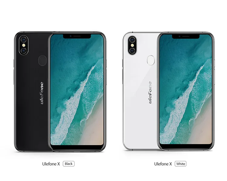 ULEFONE X 4GB RAM 64GB ROM MTK6763 2.0GHz Octa Core 5.85 Inch HD+ Full Screen Dual Camera Android 8.1 4G LTE Smartphone