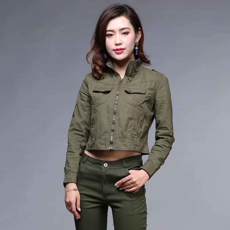 short army jacket