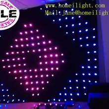 2x3 м светодиодный фон для видео ткань занавес с CE