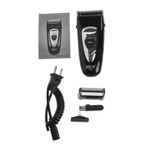 Kemei 1 шт. Мужская аккумуляторная беспроводная электрическая бритва для волос Бритва для лица Триммер для грумера высокое качество Pro