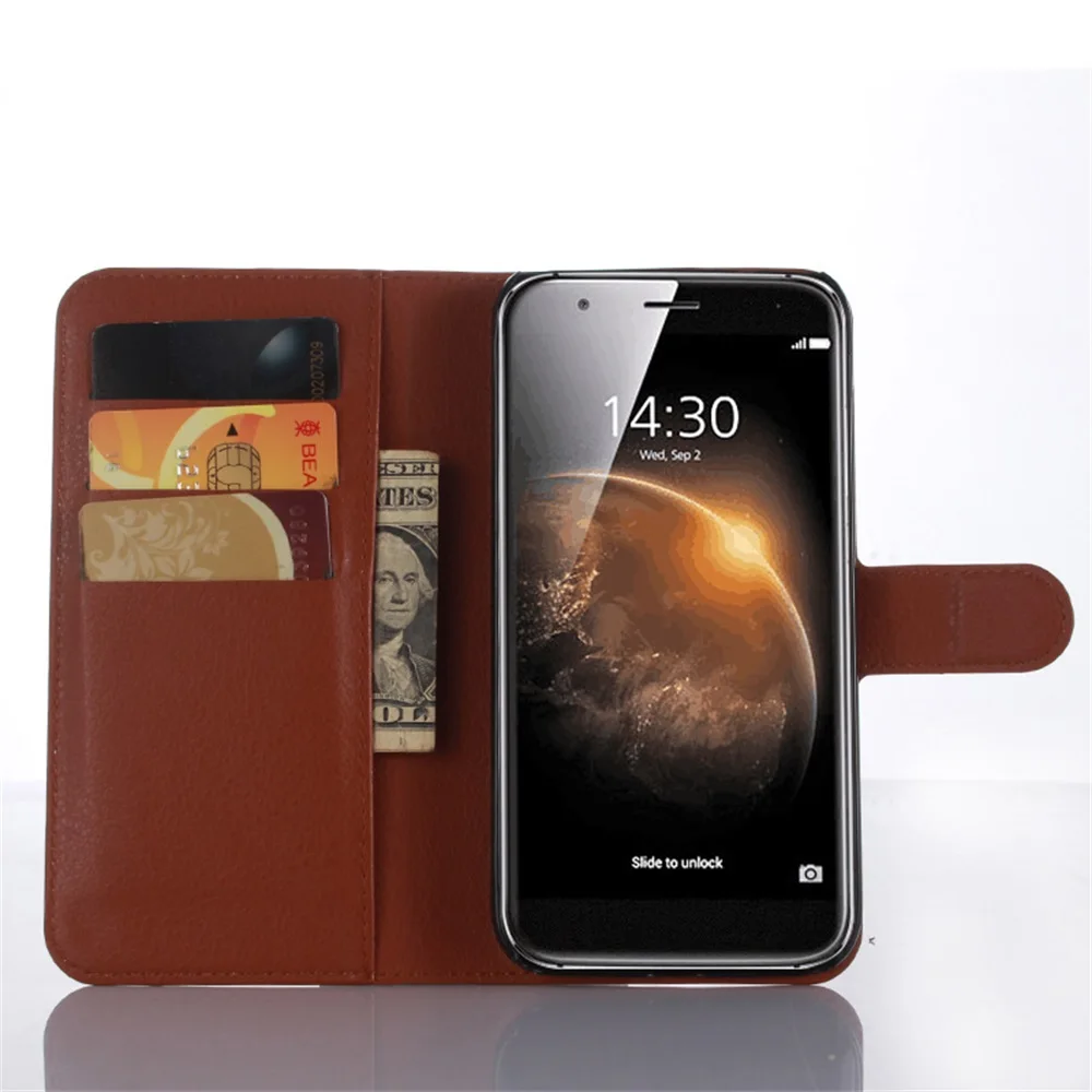 Fashion Litchi PU Wallet Leather Cover Case For Huawei Ascend G8 Flip Protective Phone Bag With Card Holder |