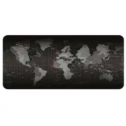 Карта мира узор Precision оверлок по Размеры противоскользящие утолщение Мышь Pad игры Клавиатура Pad стол Pad для PC ноутбук