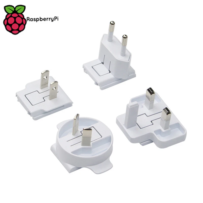 Power Adapter Official Power Adapter for Raspberry Pi 3 Model B+ 5.1V 2.5A Power Charger with US UK EU Plug Charger for RPI 2B 3B 3B+ Zero