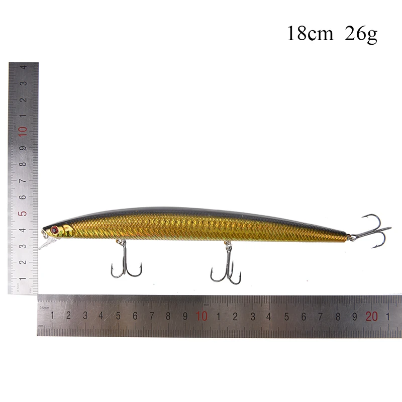 Artificial Bass Fishing Lures 3d Fish Reflective Fake Lure Baits Fishing Tackle Lure Eye Hard Plastic Laser Crank Bait