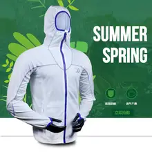 Для мужчин для отдыха челюсти, защита для шеи с капюшоном быстросохнущая дышащая Рыбалка рубашка одежда с длинным рукавом Профессиональный Пеший туризм, для катания на велосипеде, для рыбалки, одежда спортивная одежда