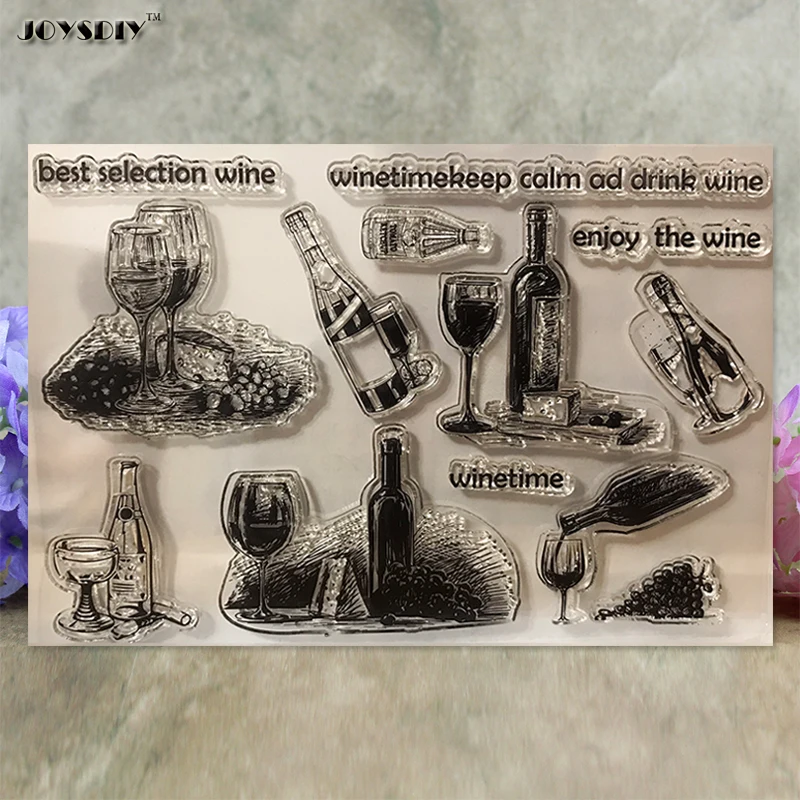 Buy Best selection wine wine time enjoy photo cards