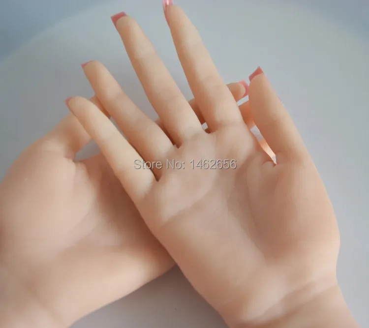 

Free Shipping !!New High Quality Fashionable Silicone Hand Mannequin SilIcone Hand Model Hot Sale In Europe, Japan USA