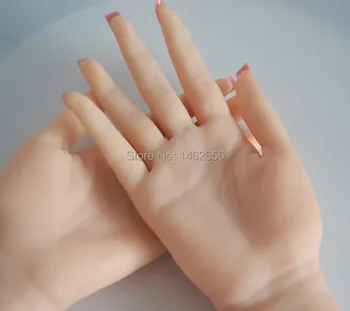 

Free Shipping !!Top Quality New Style Model Hand Female Hand Silicone Hand Model Hot Sale In Europe, Japan USA