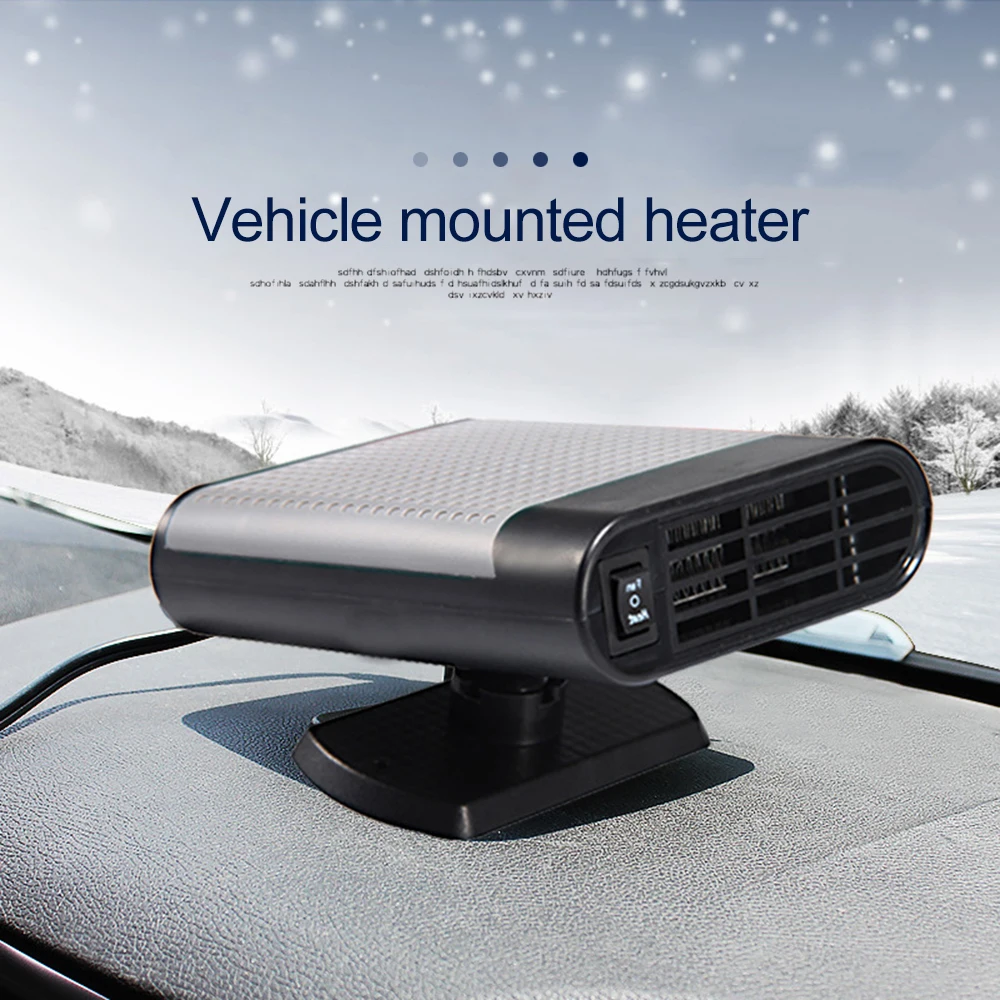Hot 150W 12V Car Parking Heater Electric Car heater Fan Portable Auto Dryer Heated Windshield