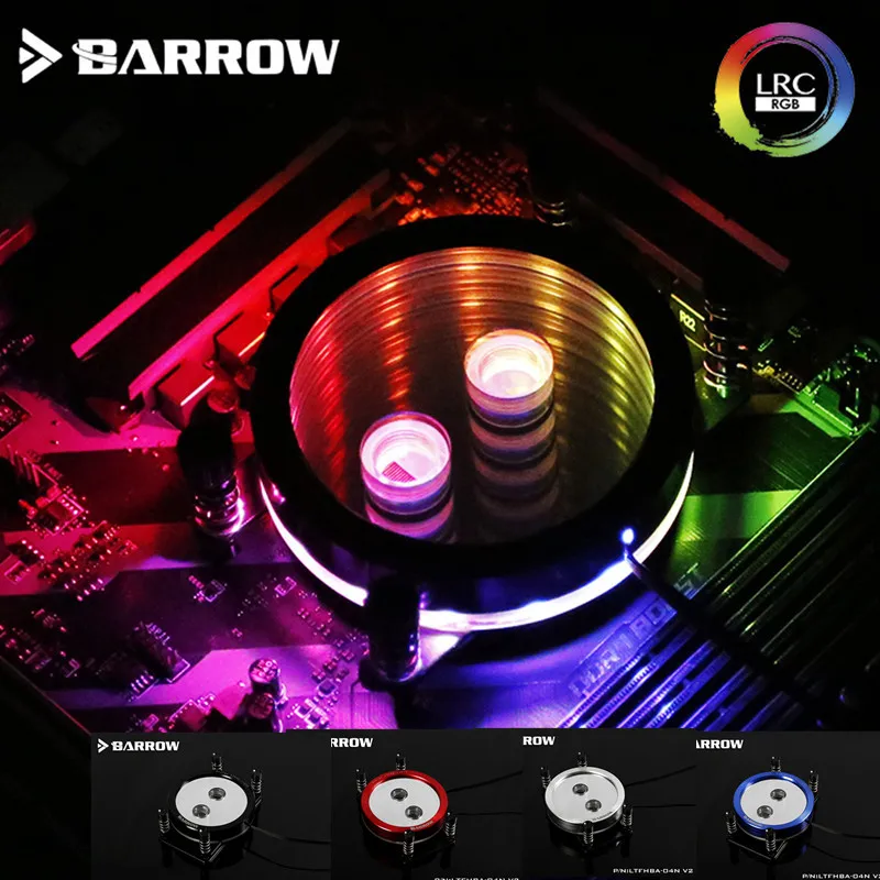 Barrow для процессора RyzenAMD/AM4/AM3 зеркальный водяной блок Extreme LRC RGB v2 акриловая