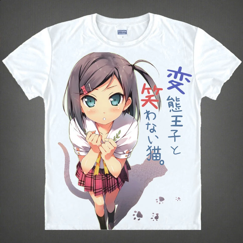 Coolprint日本マンガhenneko Tシャツアニメシャツのtowanaiと月子 漫画の印刷日本 Anime Shirt Print Shirtt Shirt Anime Aliexpress