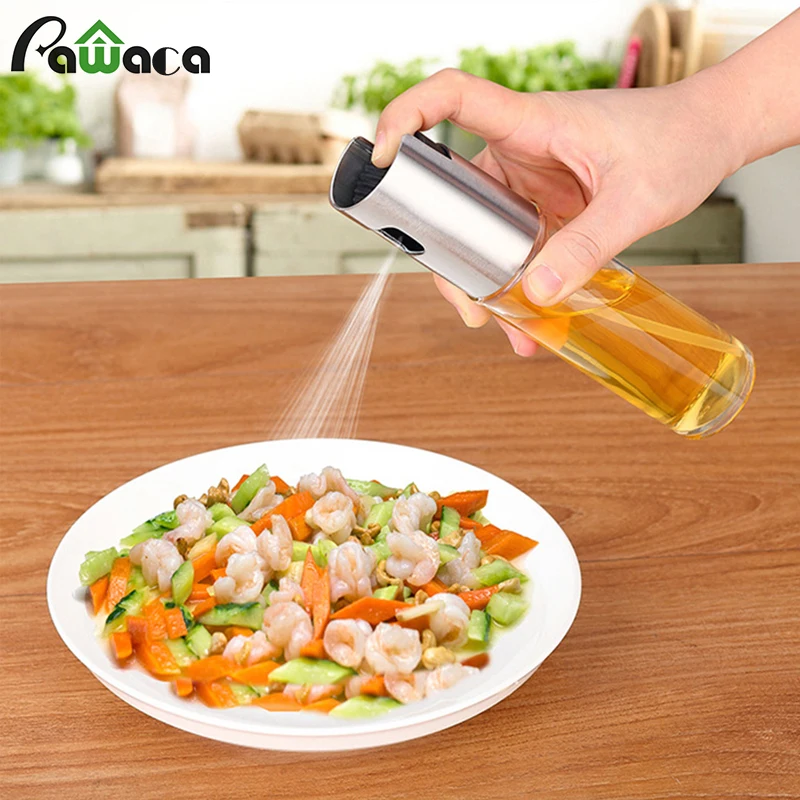 Olive Oil Sprayer Glass Oil Spray Bottle Sauce Vinegar Bottle Oil Dispenser for BBQ, Salad,Cooking,Baking,Roasting, Frying Tools