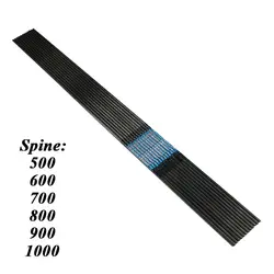 12 шт. 30 "Spine500-1000 карбоновые стрелы id4.2мм составной Рекурсивный лук и стрелы для охоты стрельбы