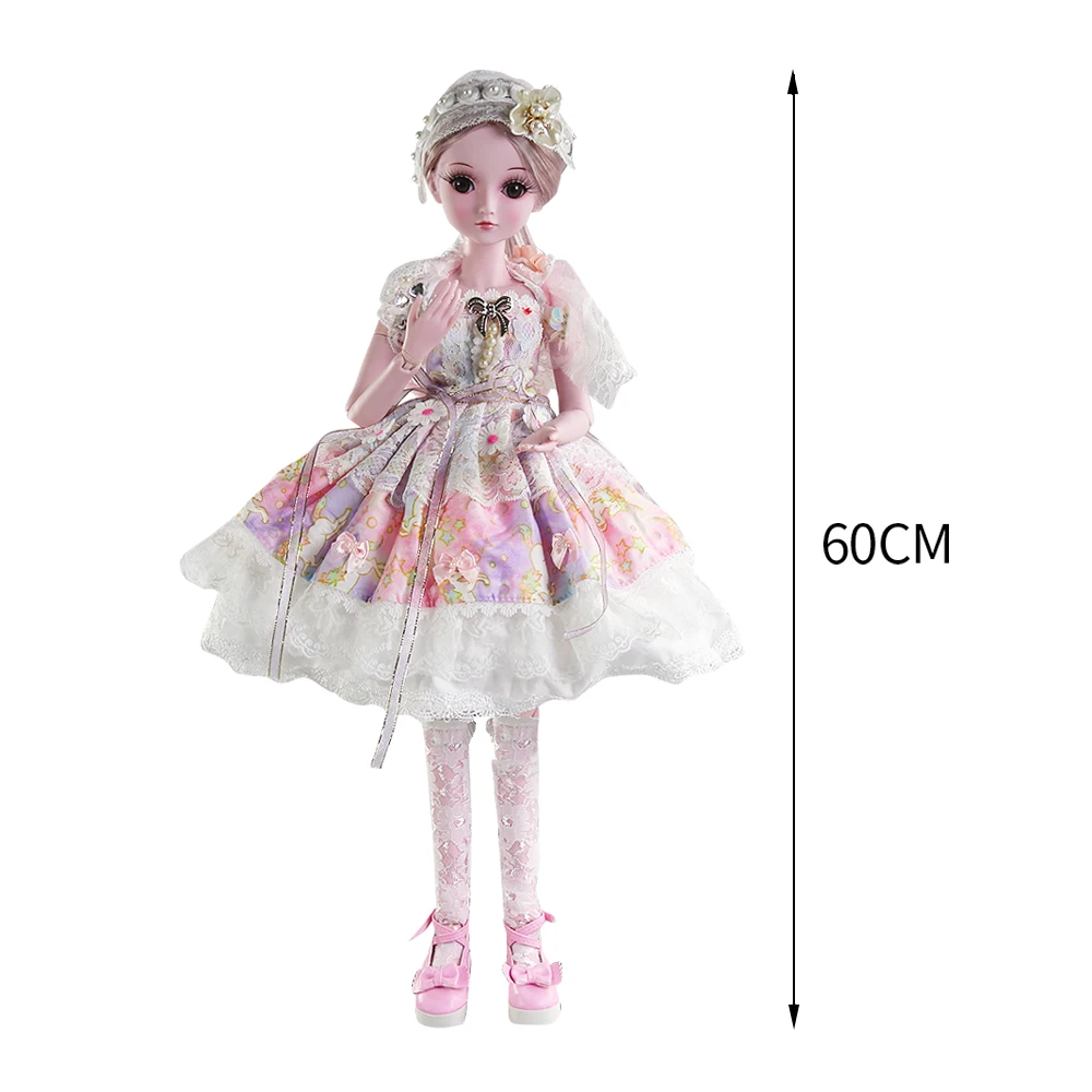 UCanaan/23 6 ''BJD кукла 19 суставов с одеждой наряд обувь парик Макияж для подарок