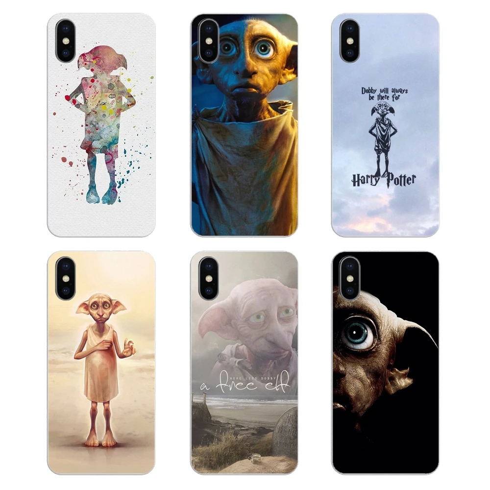 Silicone Phone Shell Cover For LG G7 Q6 Q7 Q8 Q9 V30 X Power 2 3 OnePlus 3T 5T 6T Harry Potter Movie Dobby Poster |