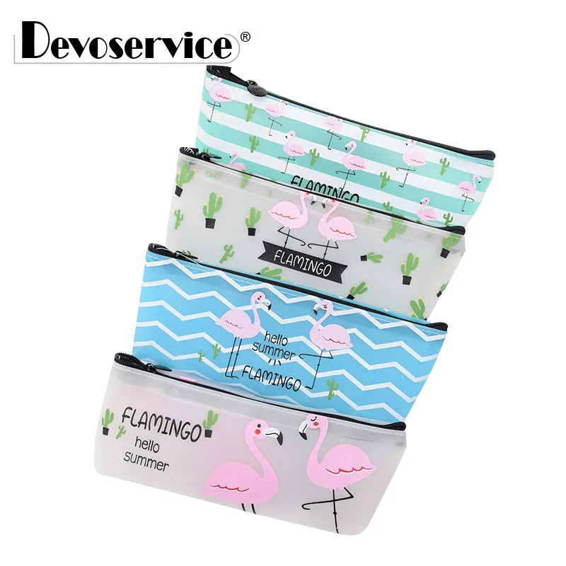 Creative Cat Pen Bag Kawaii Cute Cartoon Ballpen Organizer Bag Pouch C
