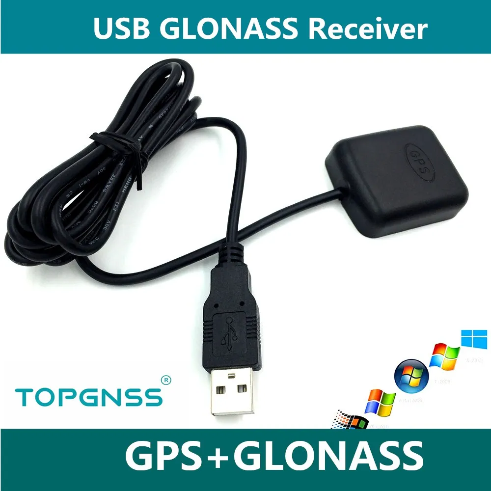 Приемник TOPGNSS USB GPS GLONASS 8030 GNSS чип дизайн антенна G MOUSE 0183NMEA замена BU353S4|Приемник и GPS|