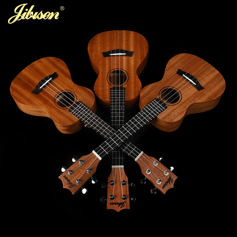 

Jibusen 23" Acoustic Ukulele High Quality Ukelele Professional Performance 15 Fret 4 Strings Stringed Musical Instrument Home-sc