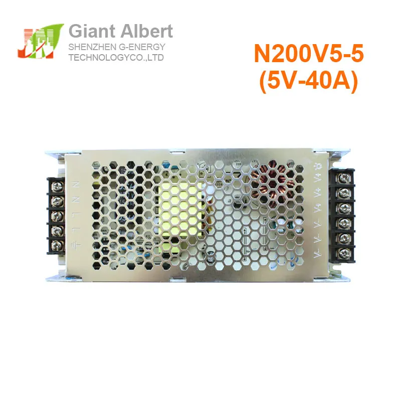 

LED video display g-energy power 5V 40A for large led screen easy use