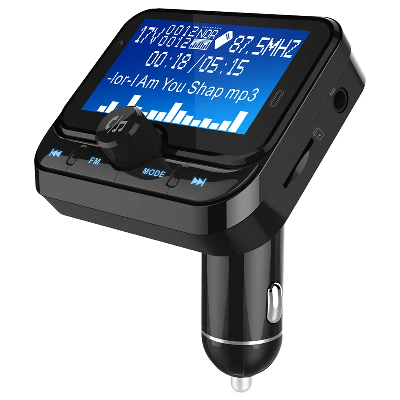 

CDEN car MP3 player 7 languages 1.8 inch screen Bluetooth car FM transmitter USB car charger TF card music hands-free calling