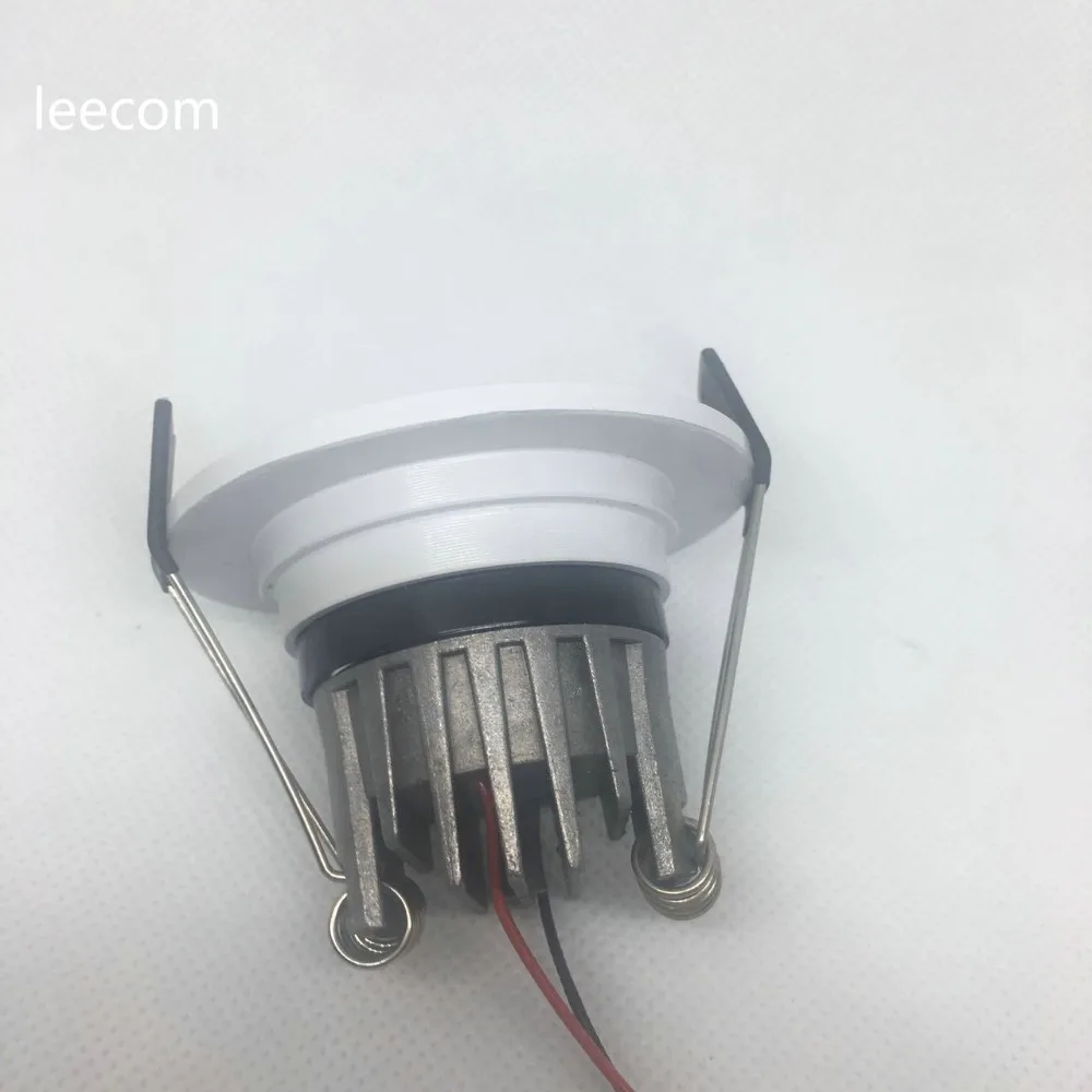 2018 Rushed Real Luces Led 20 шт./лот светильники 400lm потолочные точечные светильники Панель свет Встраиваемые Алюминий лампы Теплый Холодный белый