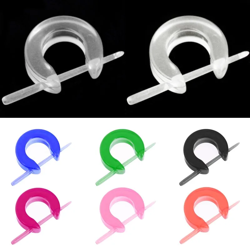 Buy 1Pc Prevent Allergy Acrylic Ear Plug Tunnel